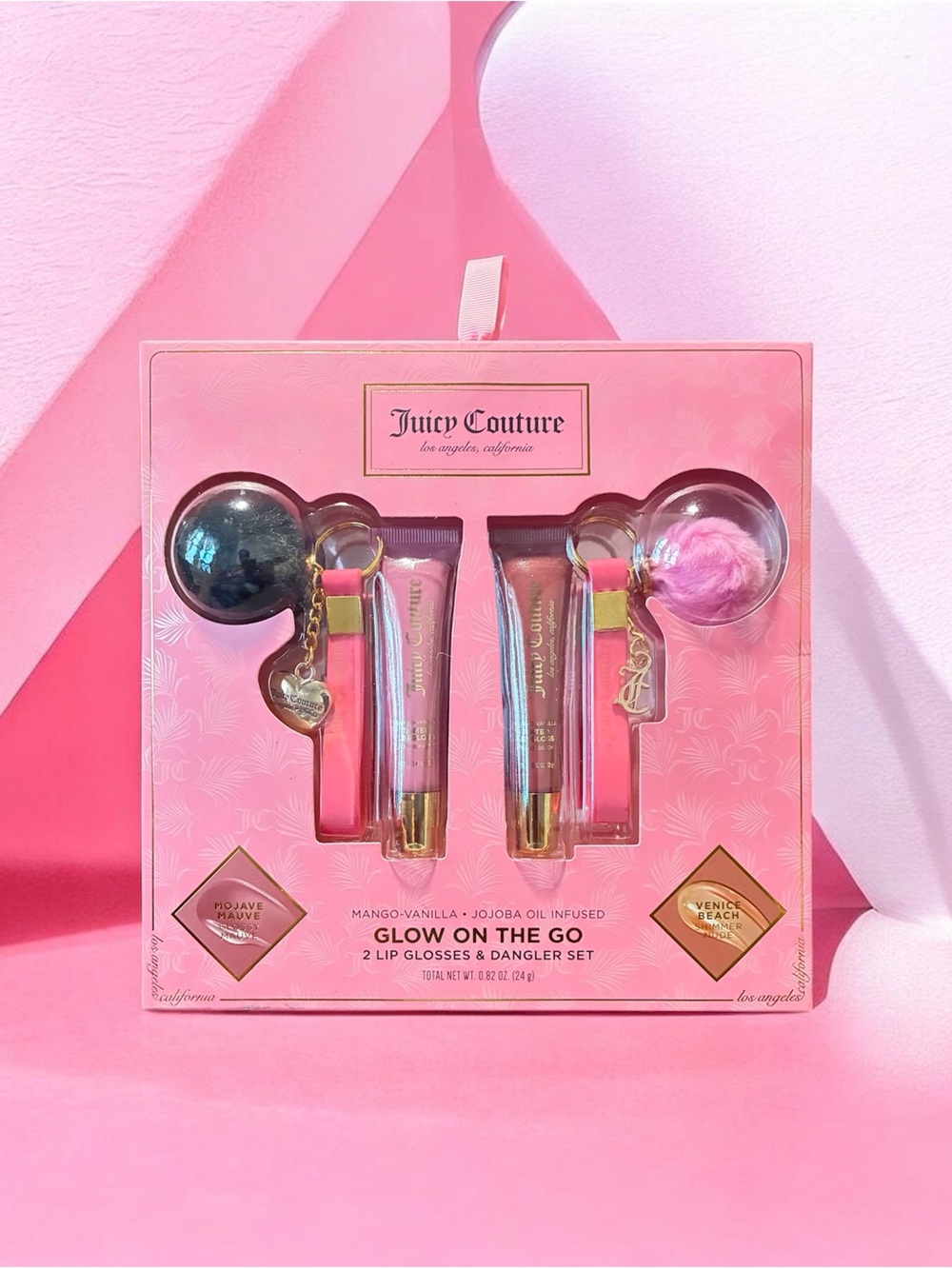 Juicy Couture Glow On The Go Lip Gloss Duo - Pink